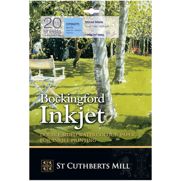 Bockingford Inkjet Watercolour Paper A3 + x 20 sheets