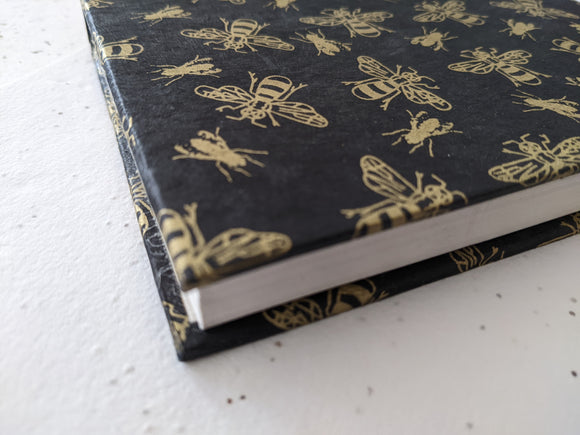 Handmade Nepalese Bee Sketchbook