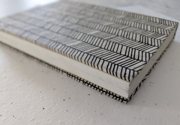 Handmade Nepalese Chevron Sketchbook - 0
