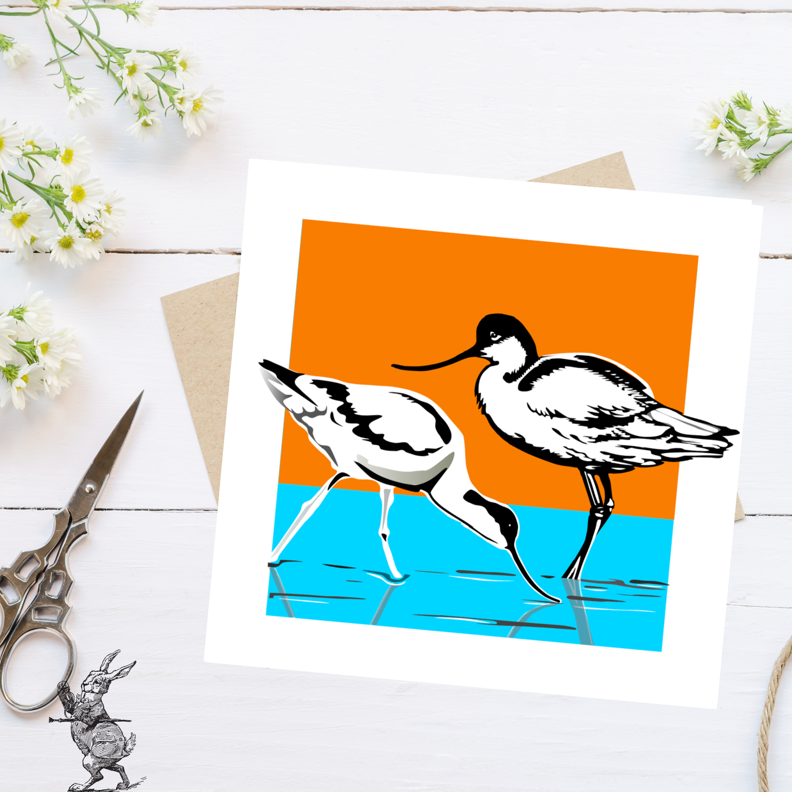 Greetings Card by PaperStory Avocet - 0
