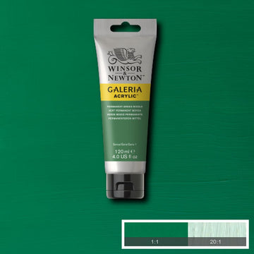 Winsor & Newton Galeria Acrylic Permanent Green Middle 120ml