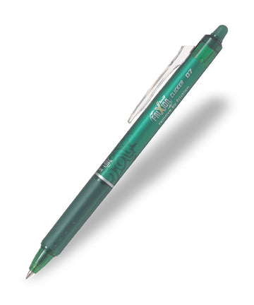 FriXion Erasable Rollerball Pen - Ball Clicker 0.7 - Green  - Medium Tip