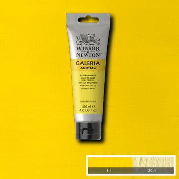 Winsor & Newton Galeria Acrylic Process Yellow 120ml