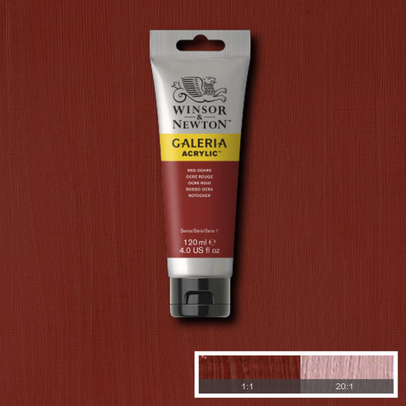 Winsor & Newton Galeria Acrylic Red Ochre 120ml
