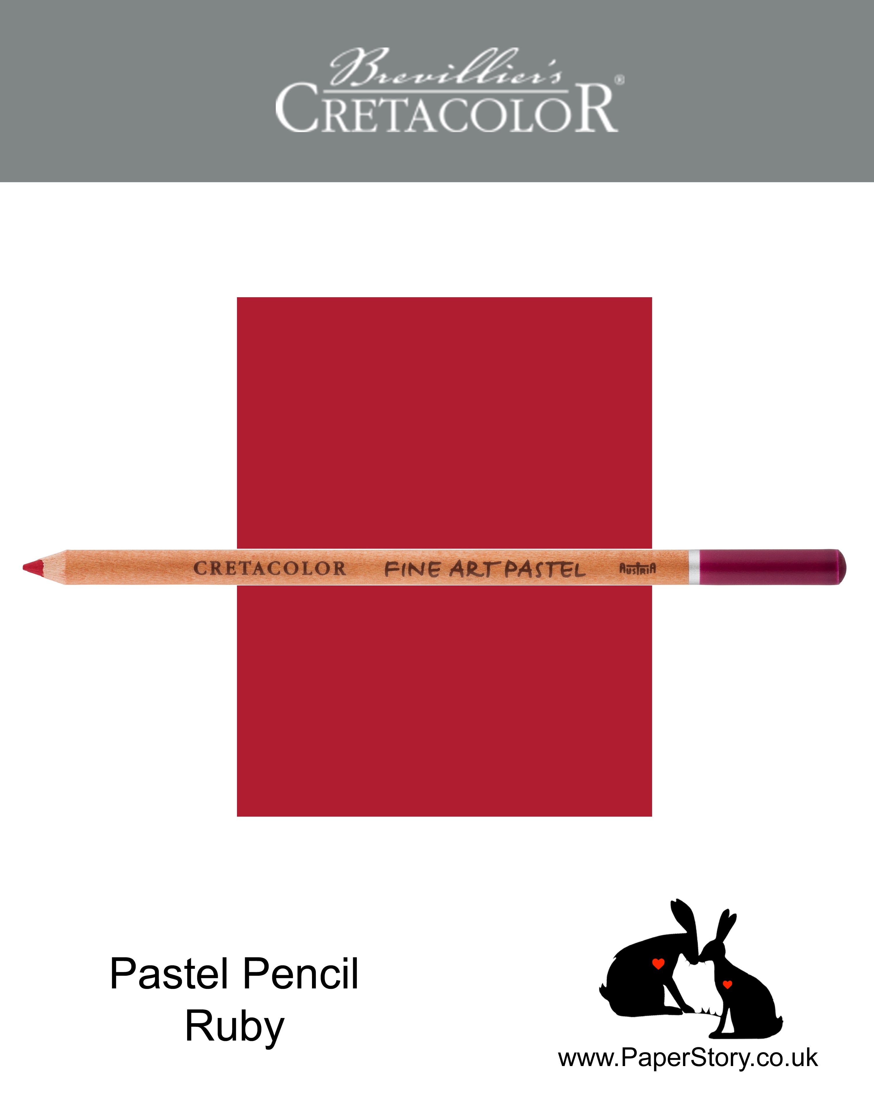 Cretacolor 471 27 Artists Pastel Pencil Ruby