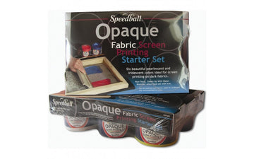 Speedball Opaque Fabric Screen printing paint set 