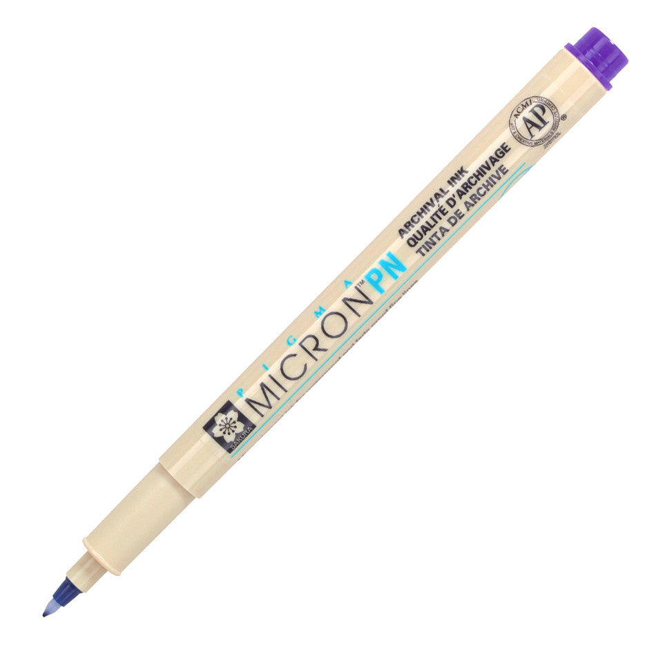Pigma Micron PN Waterproof fine liner pen : Purple