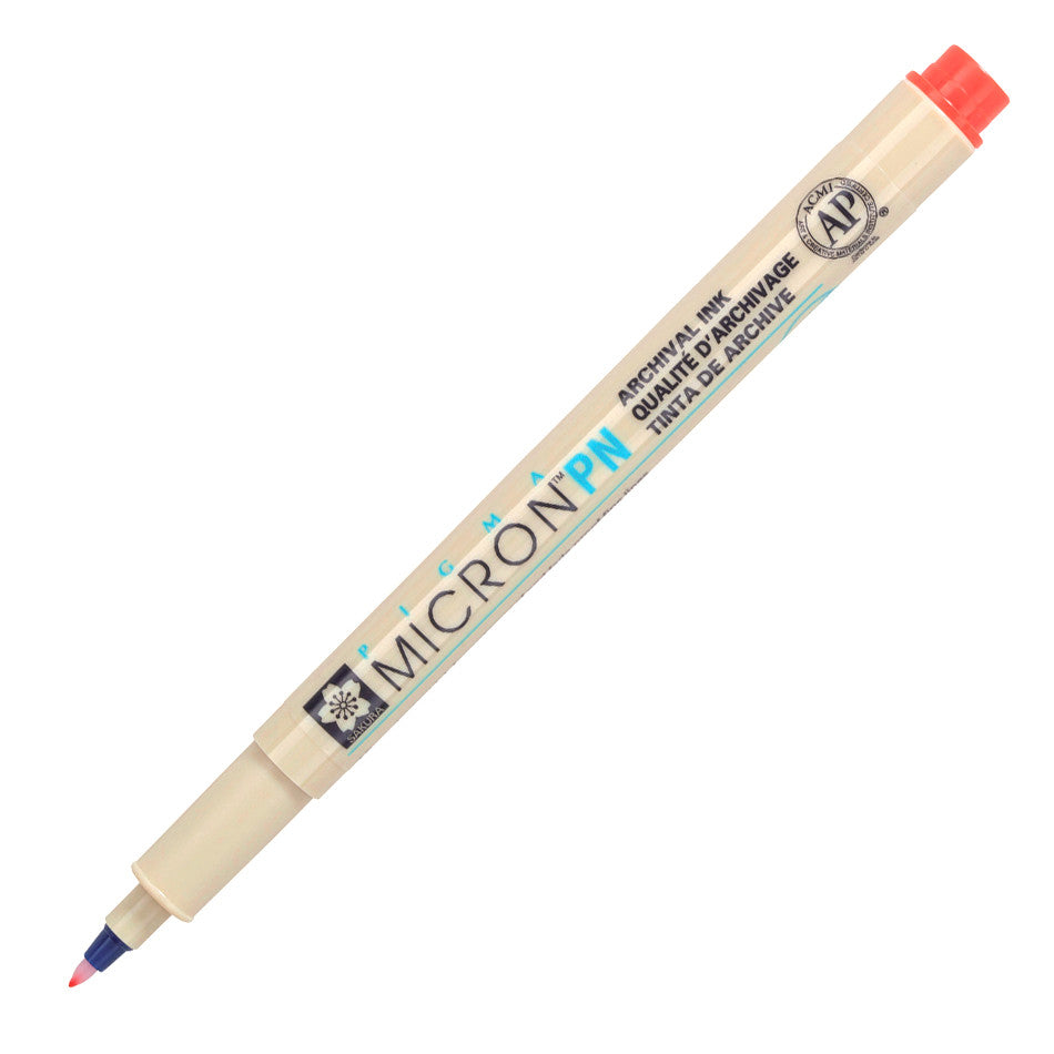 Pigma Micron PN Waterproof fine liner pen : Red