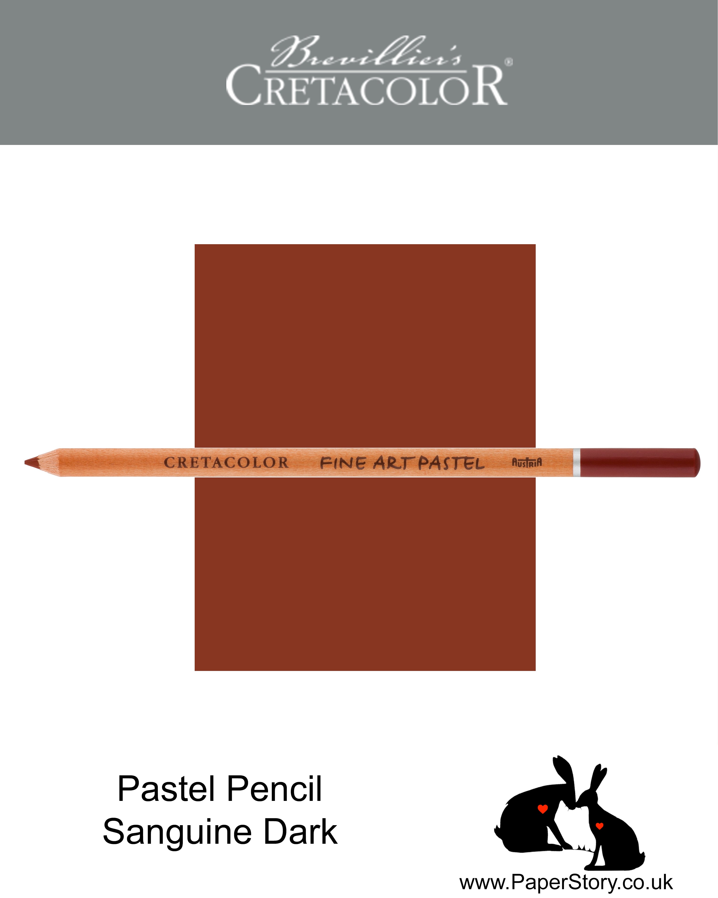 Cretacolor 472 14 Artists Pastel Pencil Sanguine Dark
