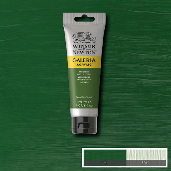 Winsor & Newton Galeria Acrylic Sap Green 120ml