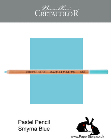 These Fine Art Pastel Pencils are perfect for fine detailed work. Smyrna Blue, light duck egg blue