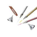 Signo Uni-Ball Metallic pen 0.8 mm UM-120NM Gold colour-2