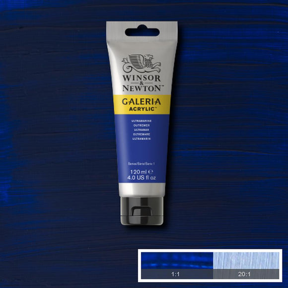 Winsor & Newton Galeria Acrylic Ultramarine 120ml