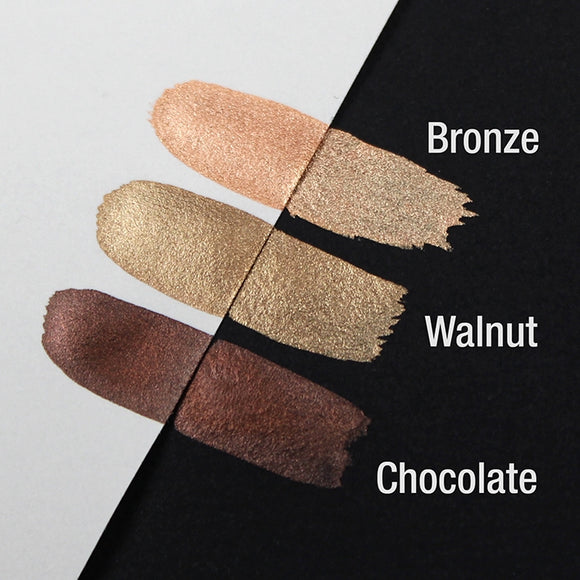 Finetec Coliro Mica Watercolour Paint Walnut M022