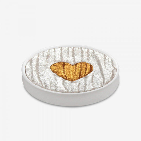 Finetec Coliro Pearlcolor Watercolour Paint Heart of Gold & Silver MO19