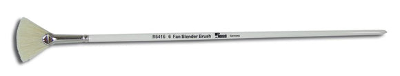 Bob Ross Script Classic Fan artist brush Nº 6