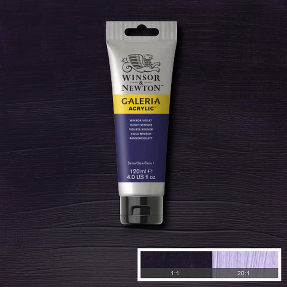 Winsor & Newton Galeria Acrylic Winsor Violet 120ml