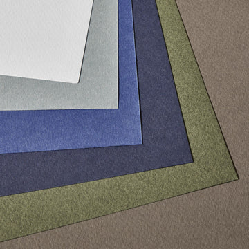 Daler Rowney Murano Pastel Paper Cool colour pad 12 x 9 inches x 30 sheets