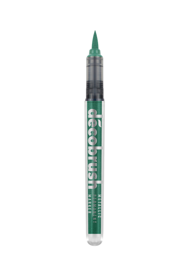 Karin Déco Brush Metallic Marker : Green