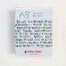 Khadi Paper : White 640GSM  10 sheets pack of A5. Feathered edge on all sides. Artists’ handmade paper from Khadi Papers India.  This paper is made from 100% long fibre cotton rag. Internally sized with neutral pH size.  Acid free.  Rough surface. For Watercolour and all painting and drawing media. 