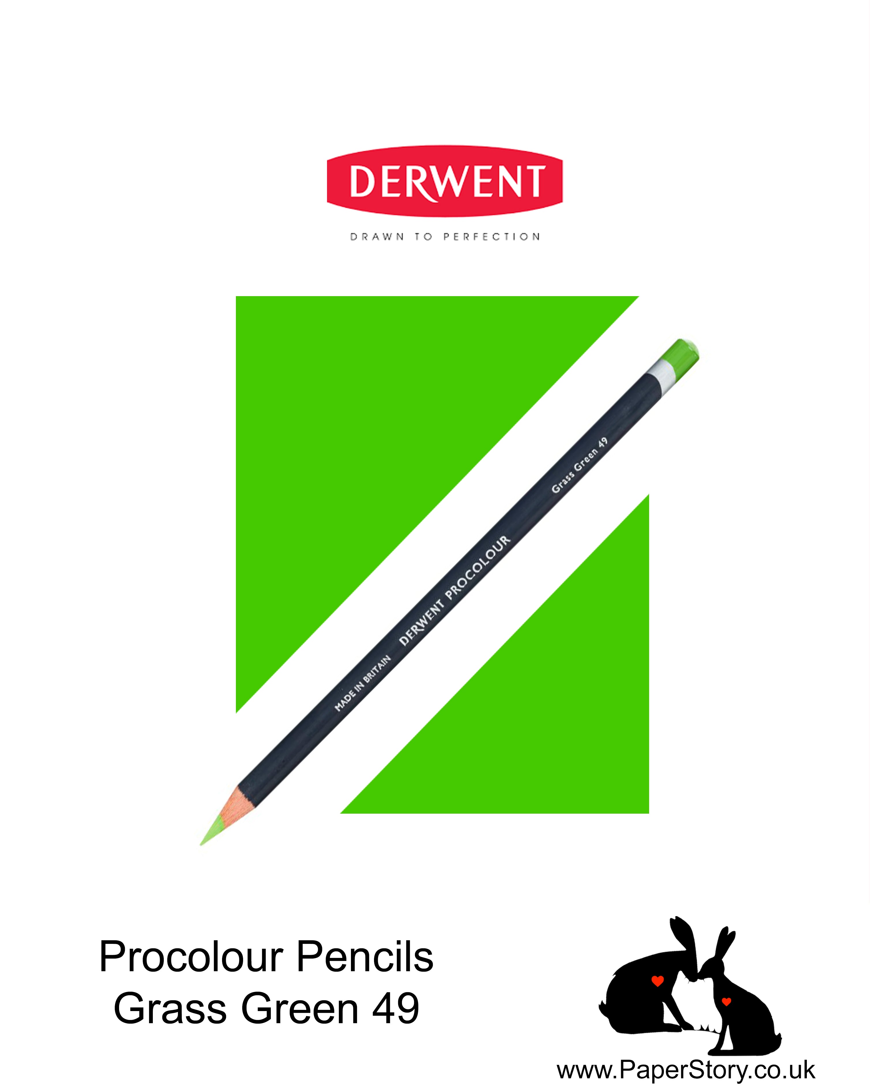 Derwent Procolour pencil Grass Green 49