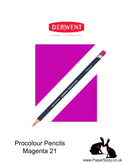 Derwent Procolour pencil Magenta 21