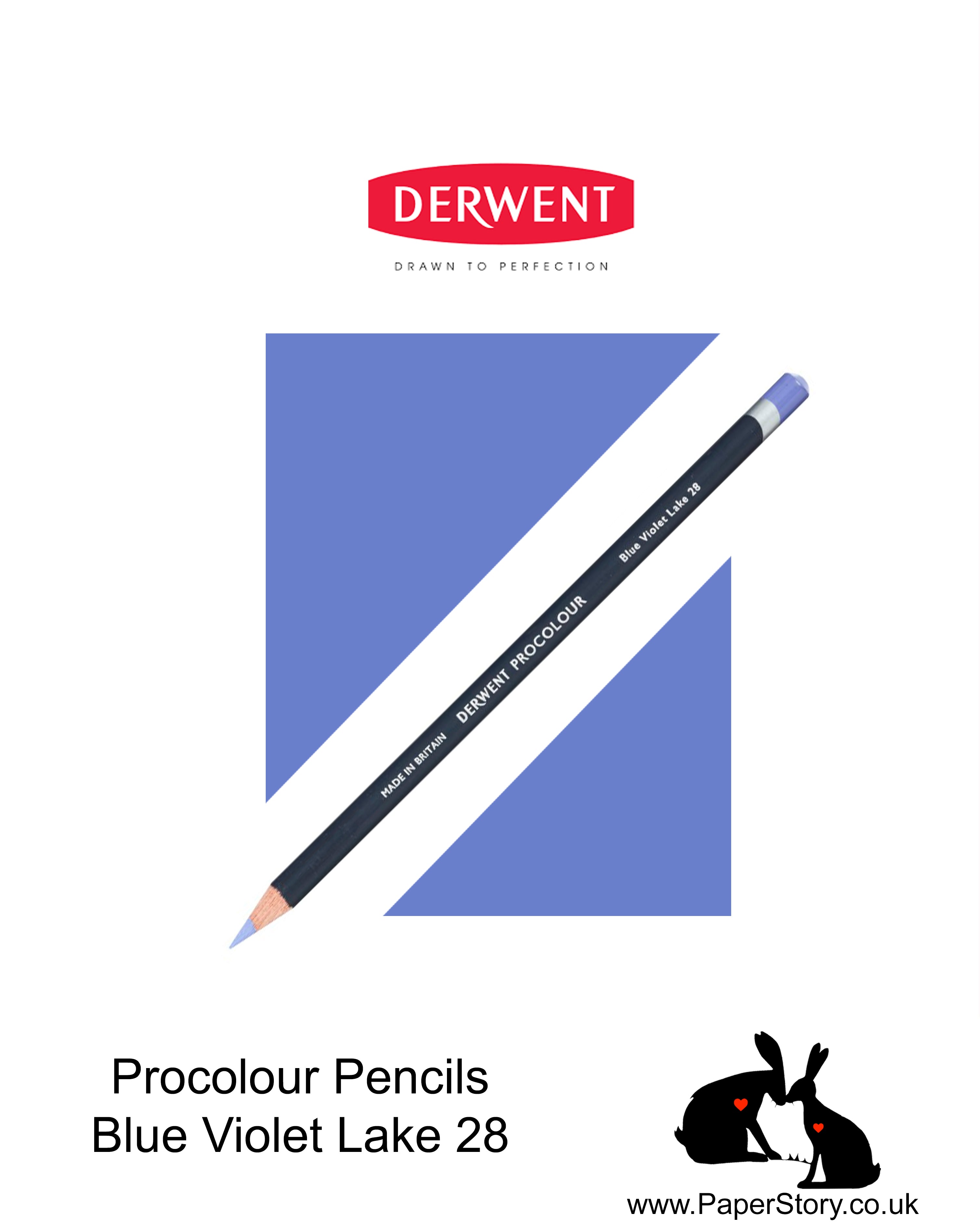 Derwent Procolour pencil Blue Violet Lake 28