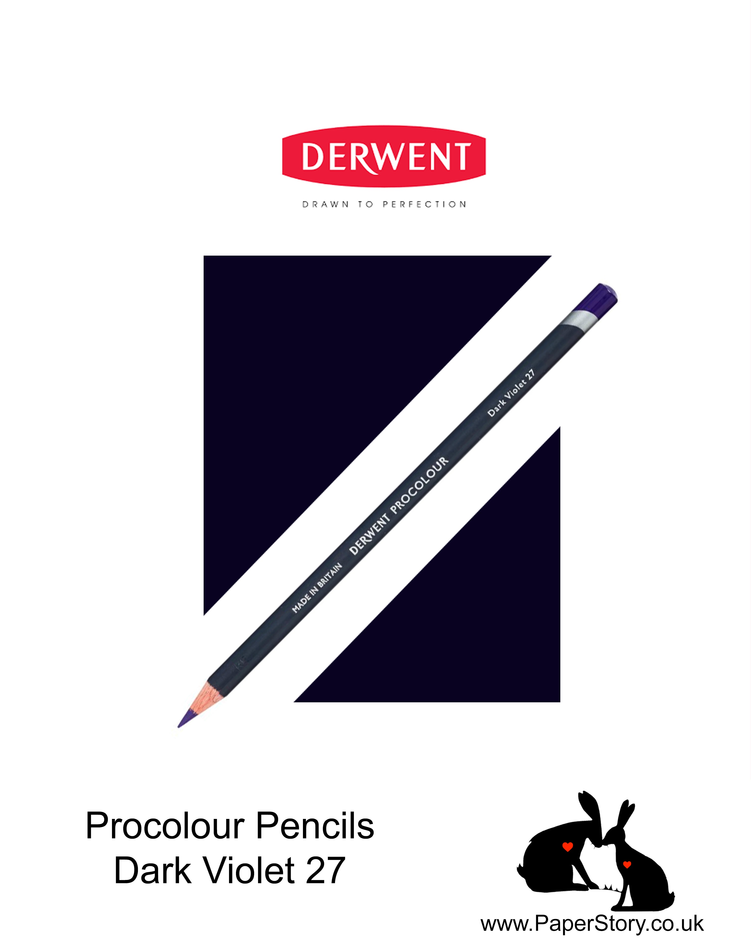 Derwent Procolour pencil Dark Violet 27