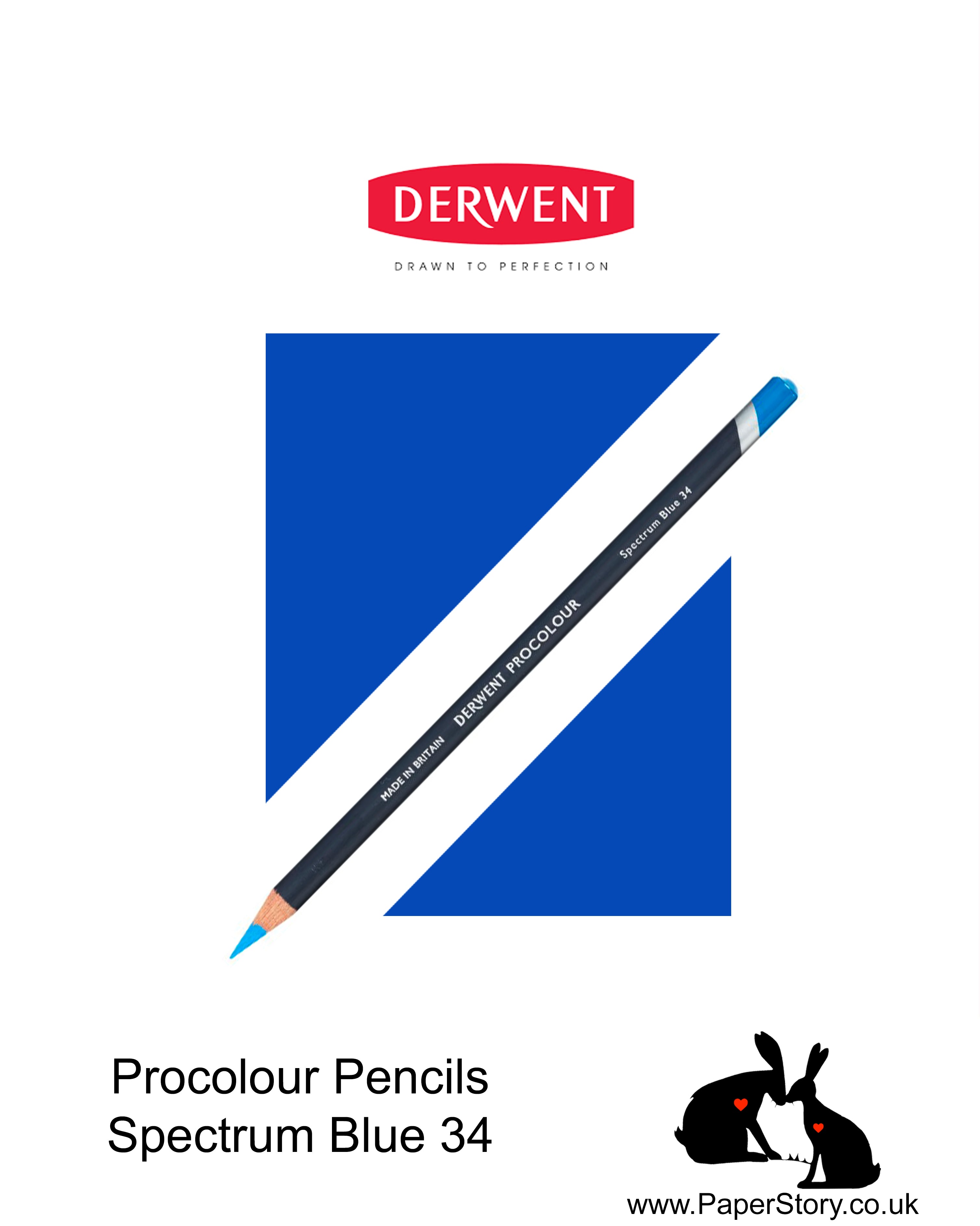 Derwent Procolour pencil Spectrum Blue 34