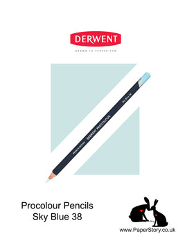 Derwent Procolour pencil Sky Blue 38