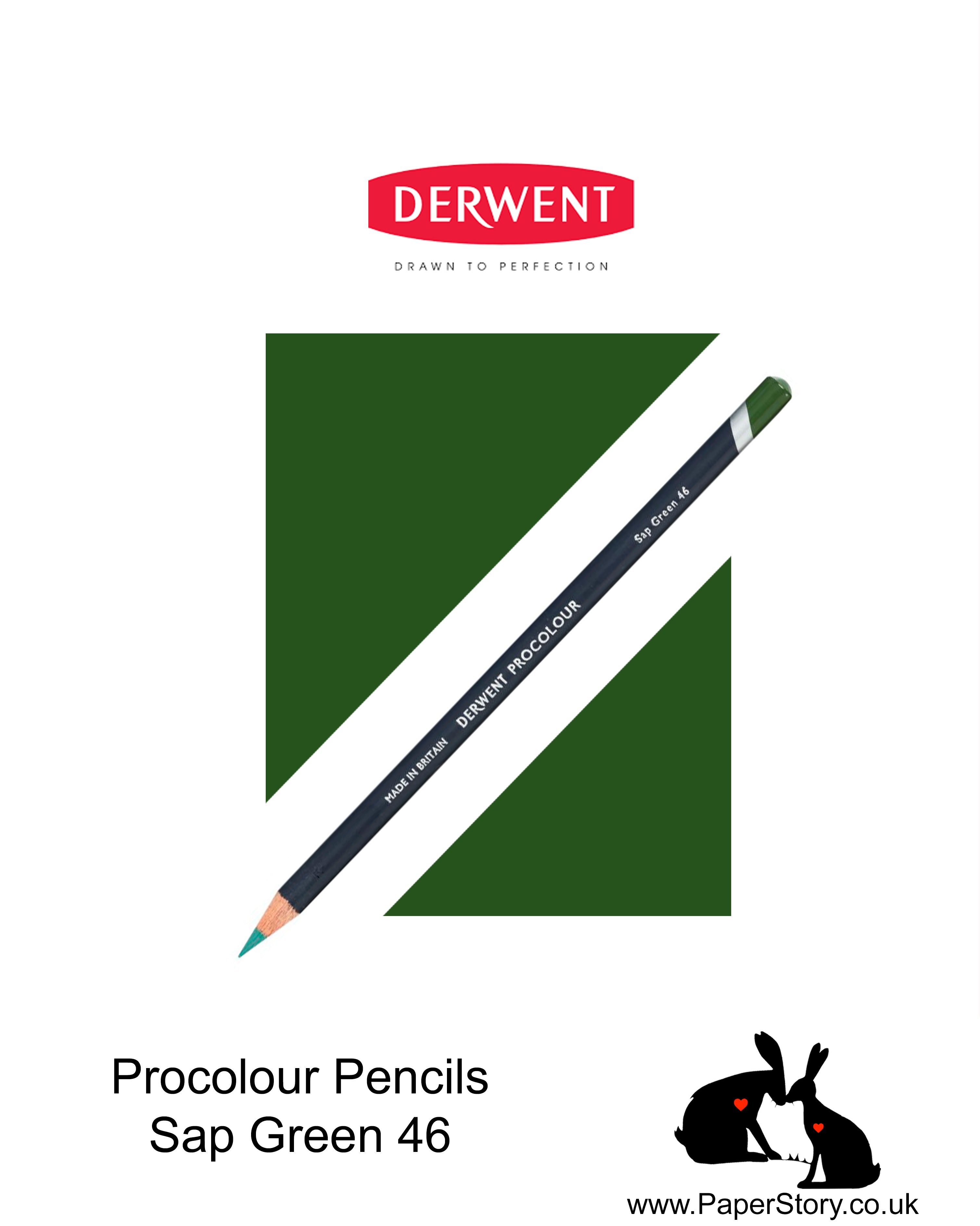 Derwent Procolour pencil Sap Green 46