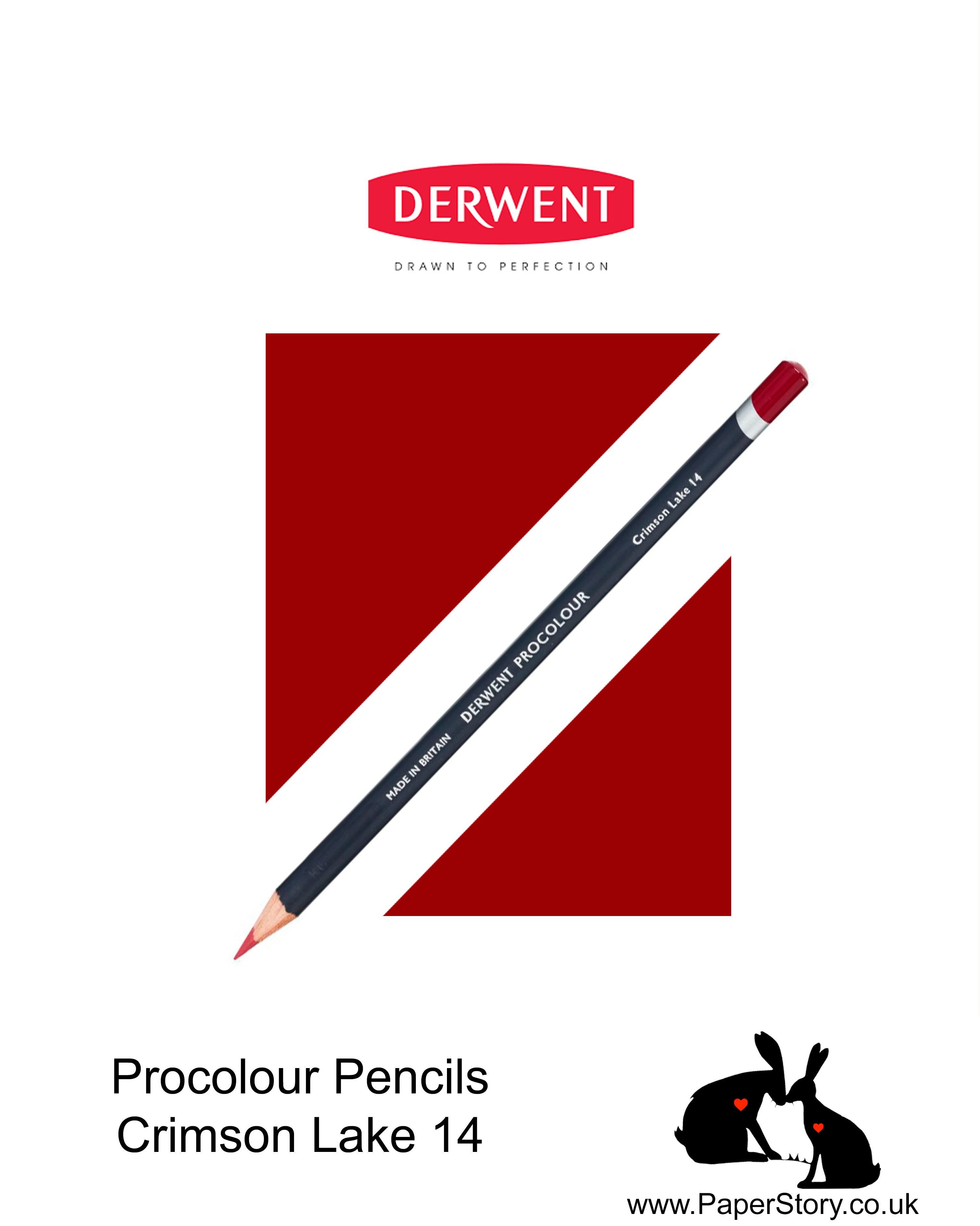 Derwent Procolour pencil Crimson Lake 14