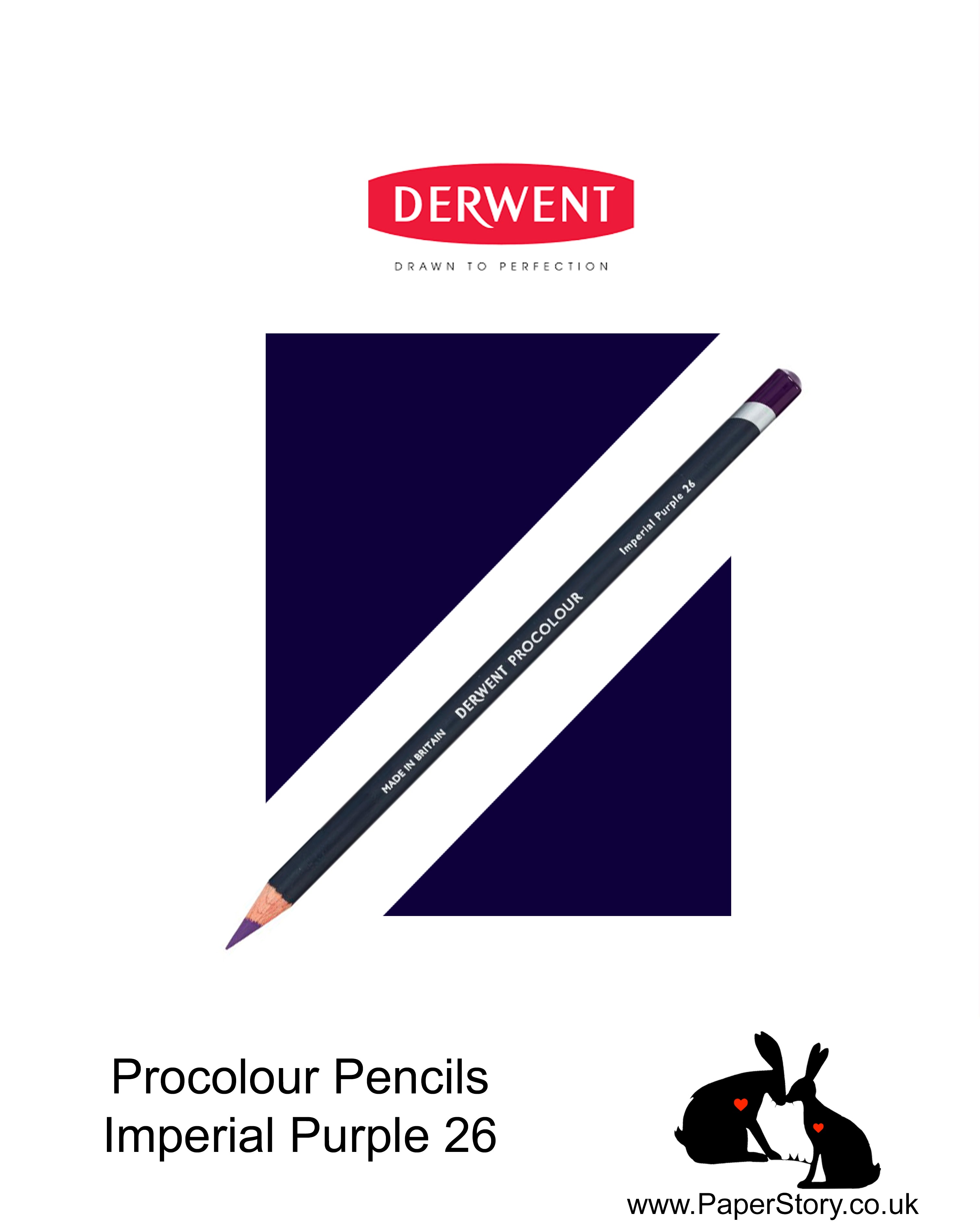 Derwent Procolour pencil Imperial Purple 26