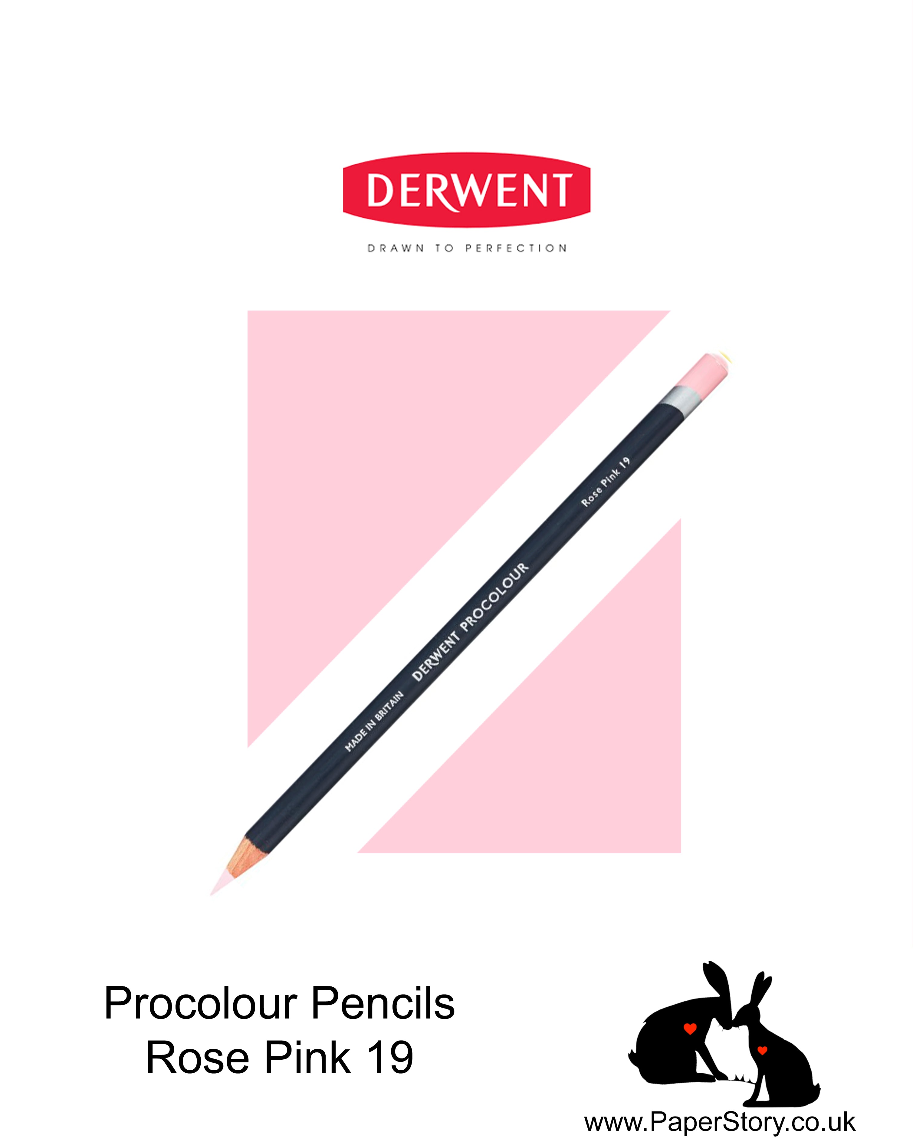 Derwent Procolour pencil Rose Pink 19