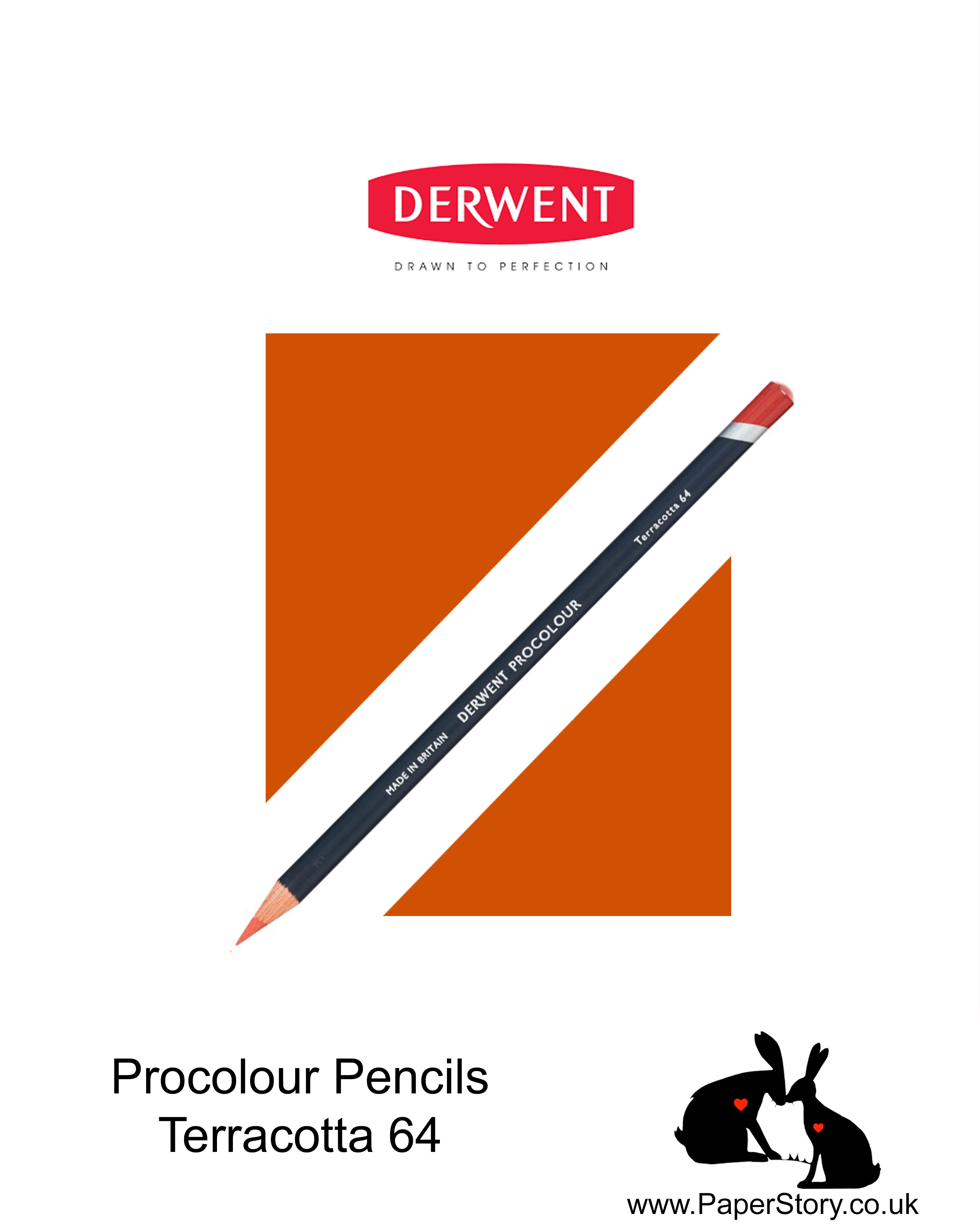 Derwent Procolour pencil Terracotta 64