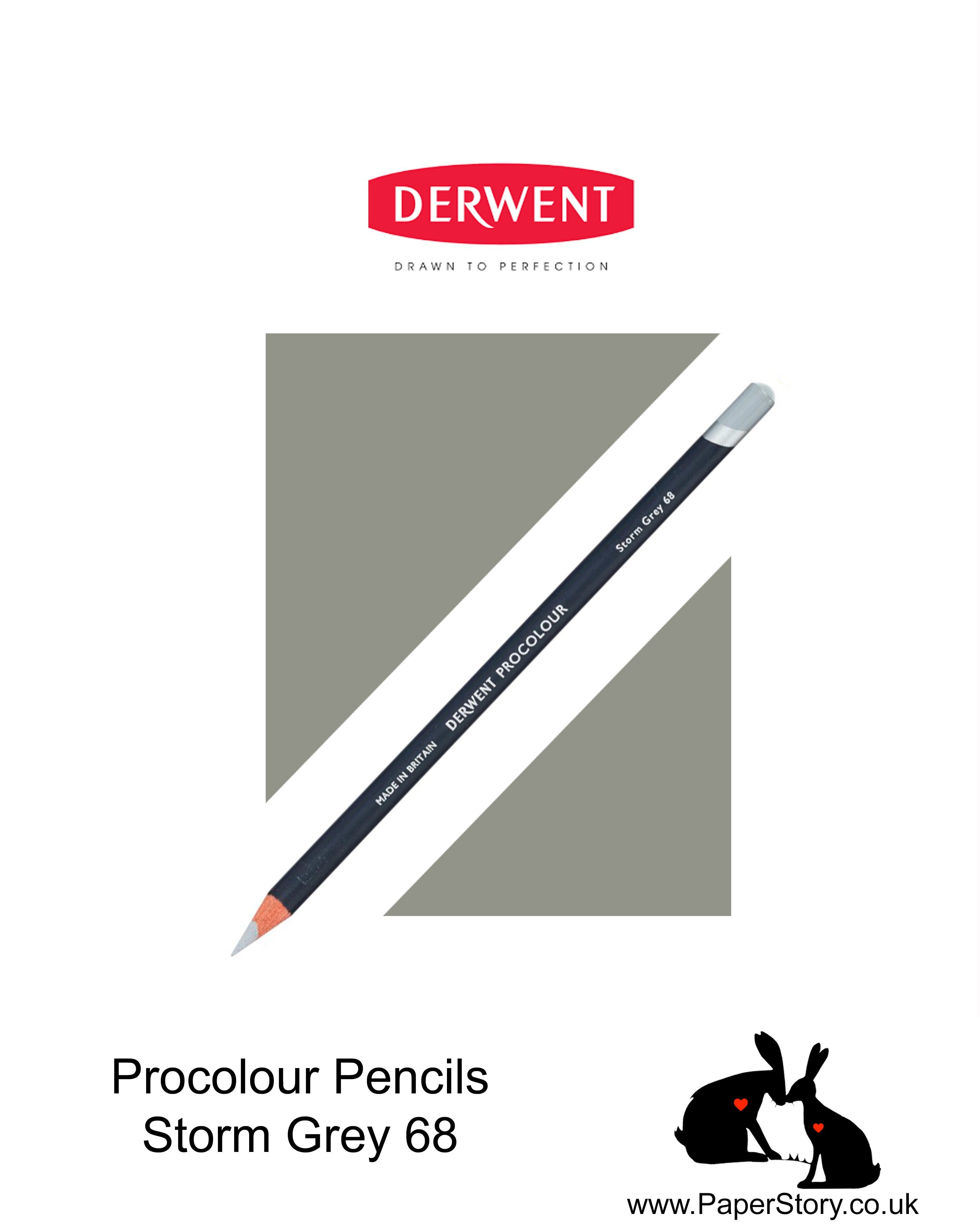 Derwent Procolour pencil Storm Grey 68