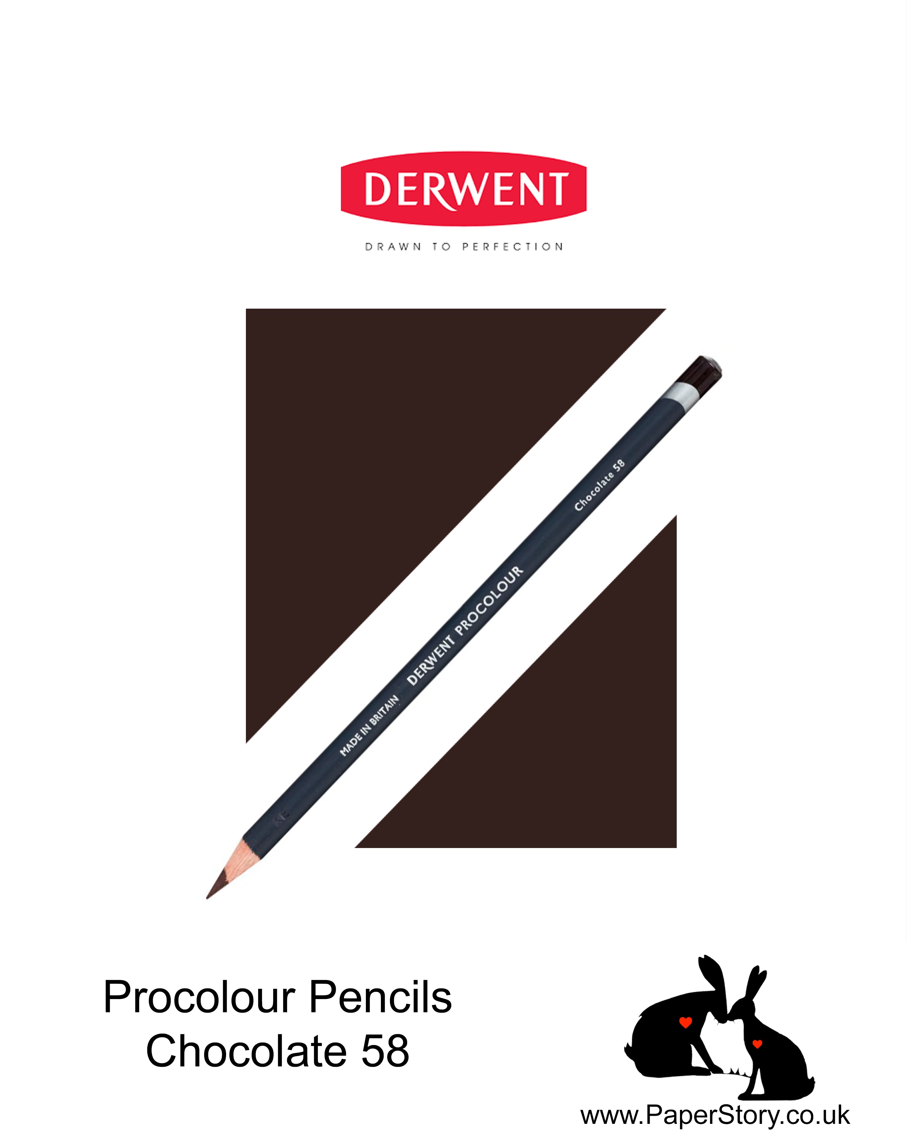 Derwent Procolour pencil Chocolate 58