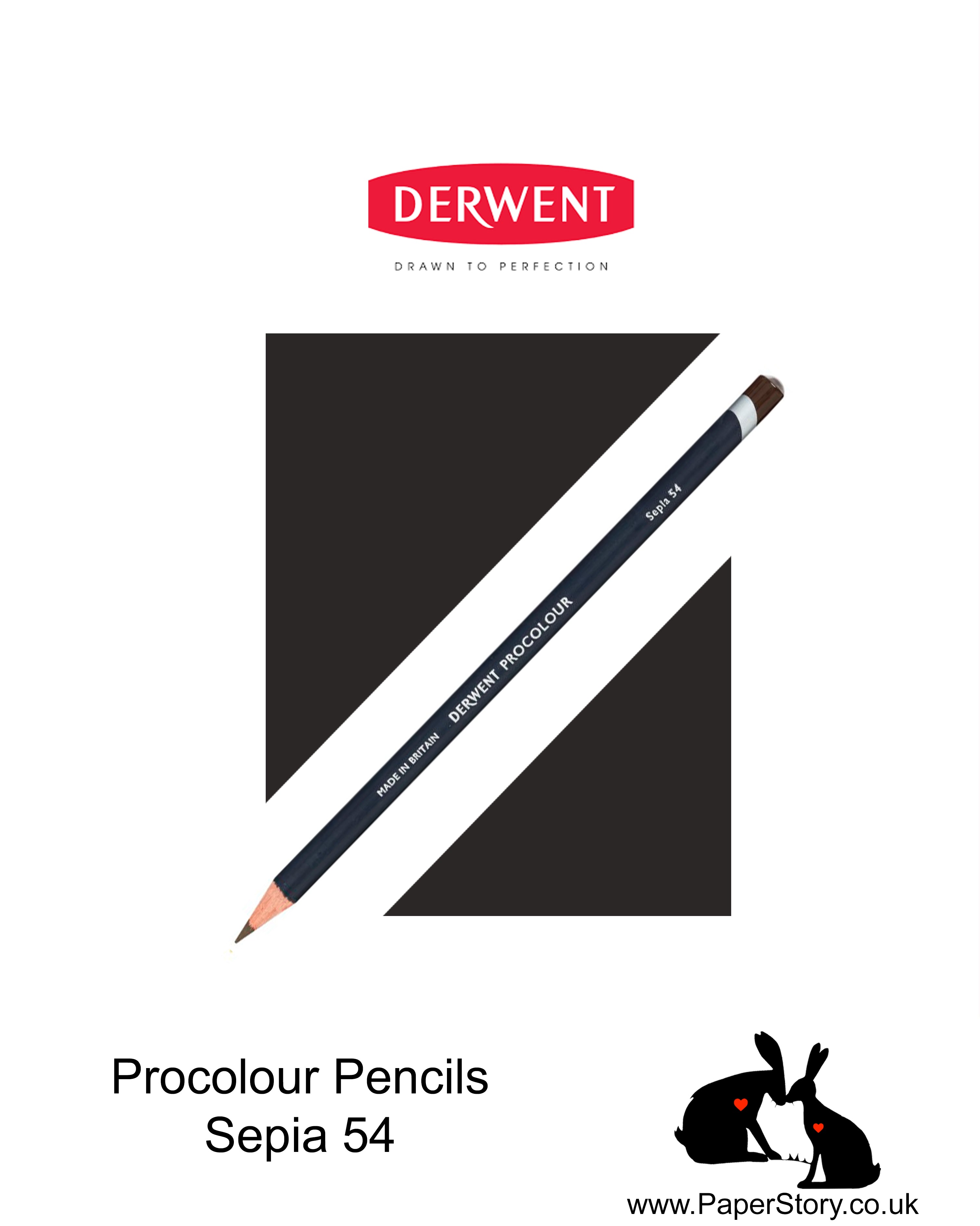 Derwent Procolour pencil Sepia 54