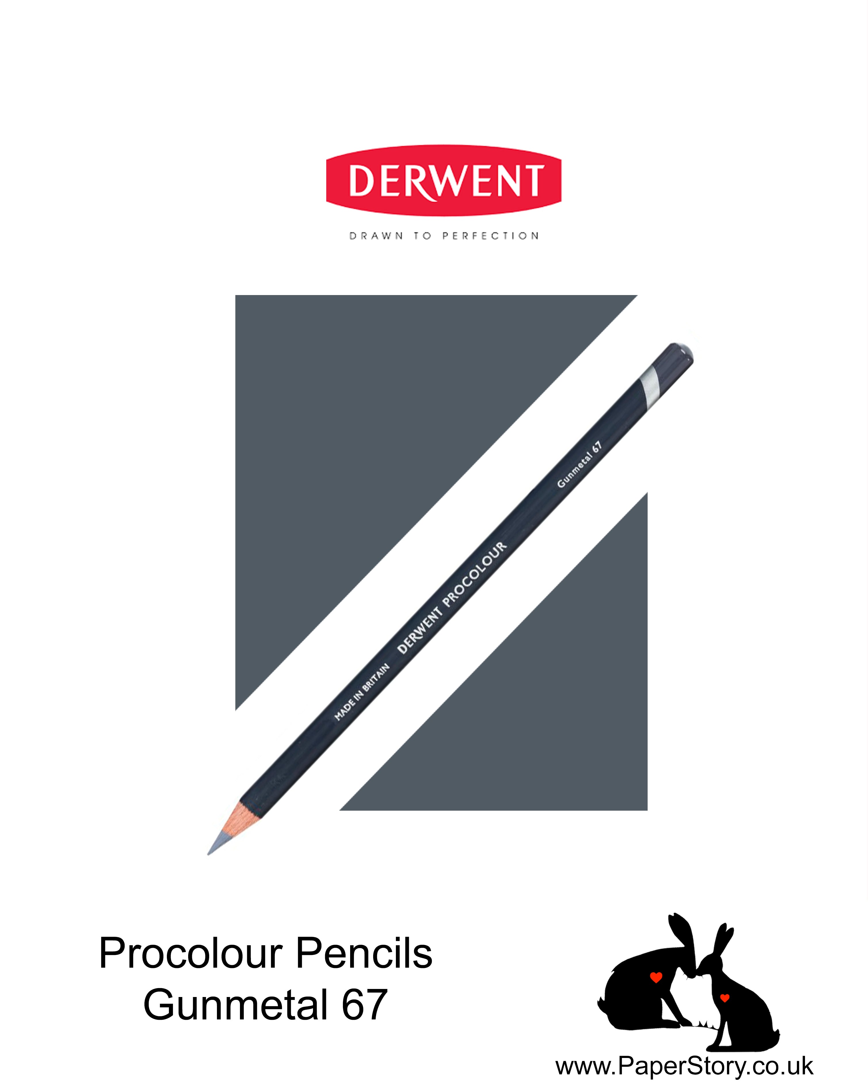 Derwent Procolour pencil Gunmetal 67