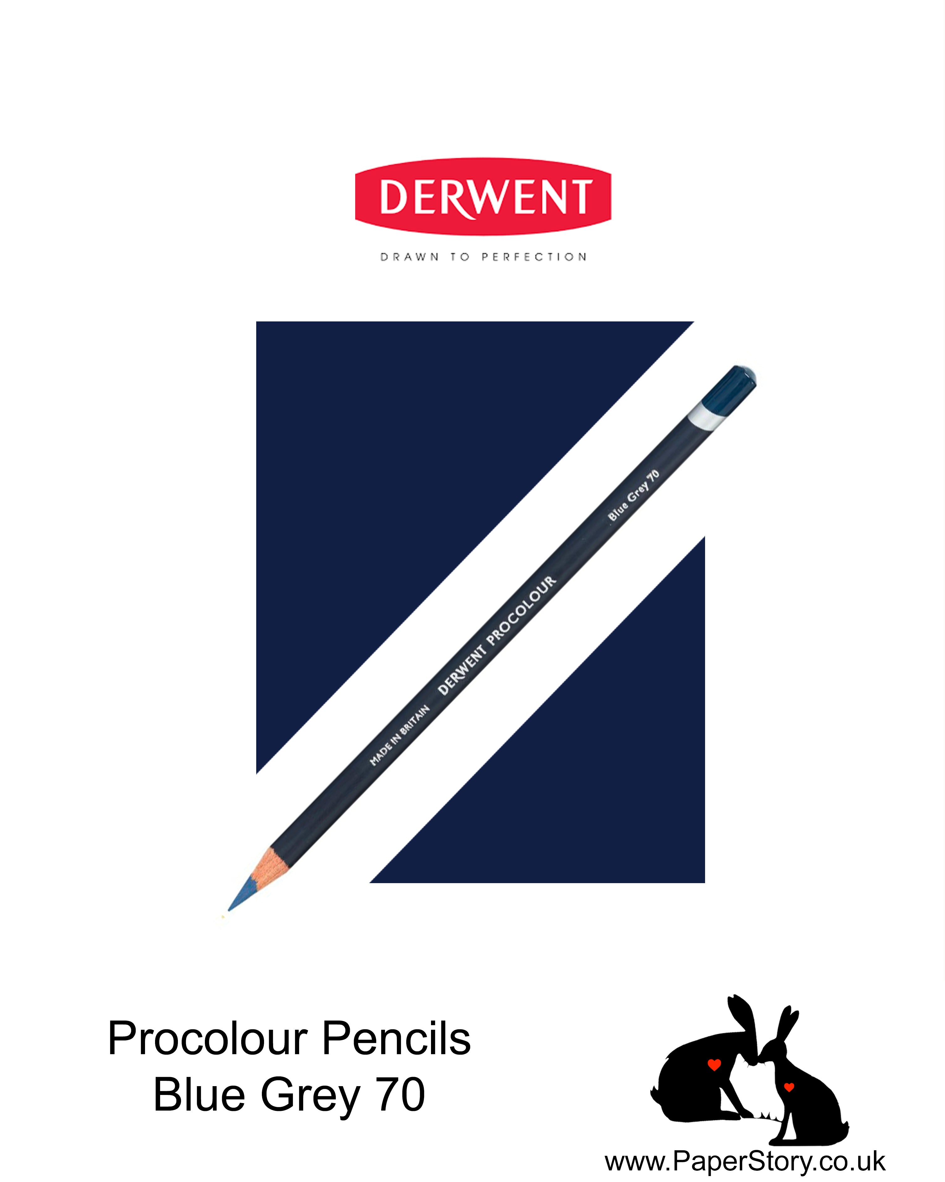 Derwent Procolour pencil Blue Grey 70