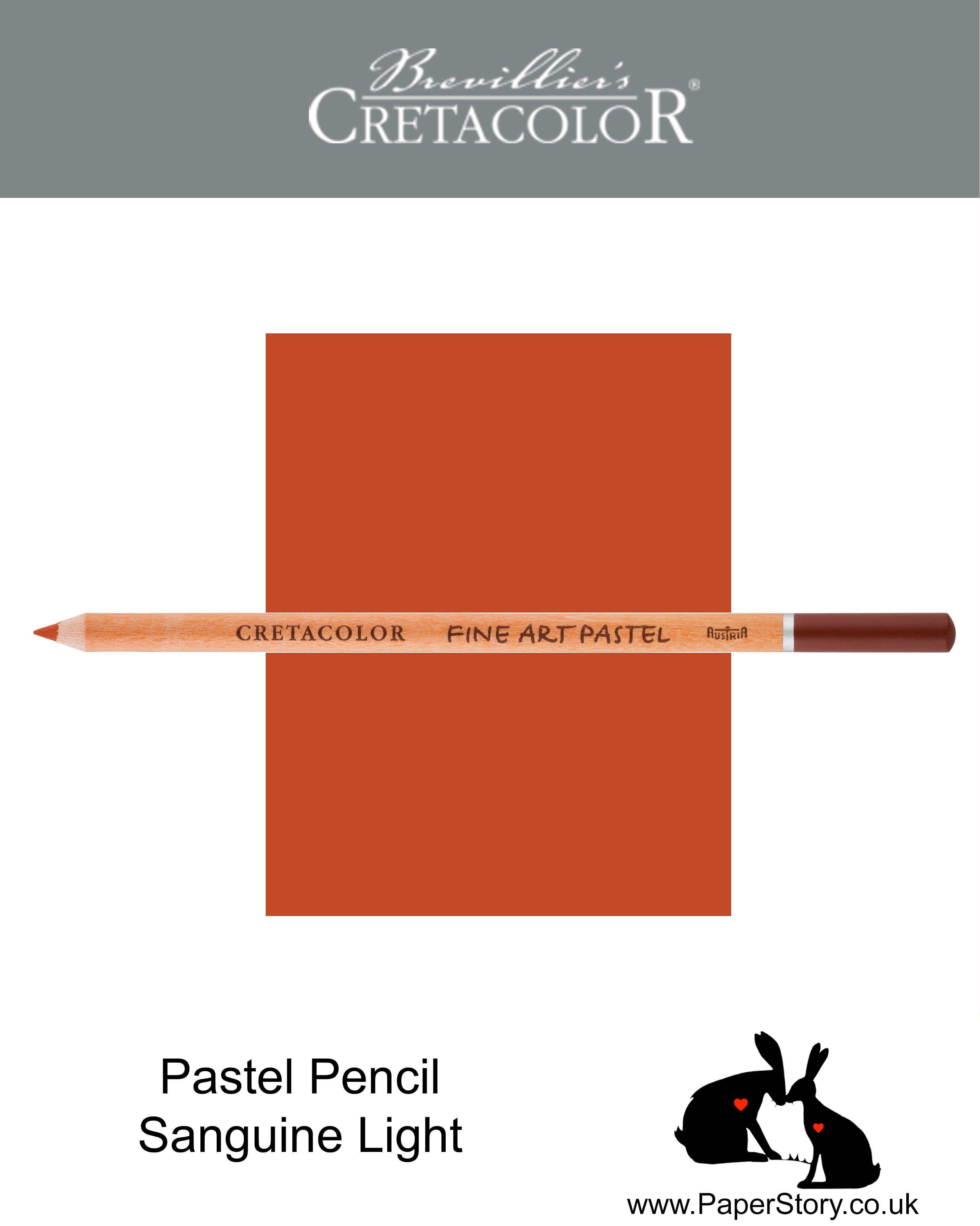 Cretacolor 472 07 Artists Pastel Pencil Sanguine Light