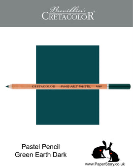 Cretacolor 471 90 Artists Pastel Pencil Green Earth Dark