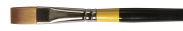 Daler-Rowney System3 Acrylic Brushes are resilient and durable, perfect for painting with acrylics. The dark-tipped synthetic filaments and black shadow aluminium ferrule combined with an ergonomic black handle gives this acrylic paint brush style, affordability, flexibility and comfort.