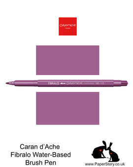 Caran D'Ache Fibralo Water-soluble fibre-tipped brush pen Nº110 Lilac