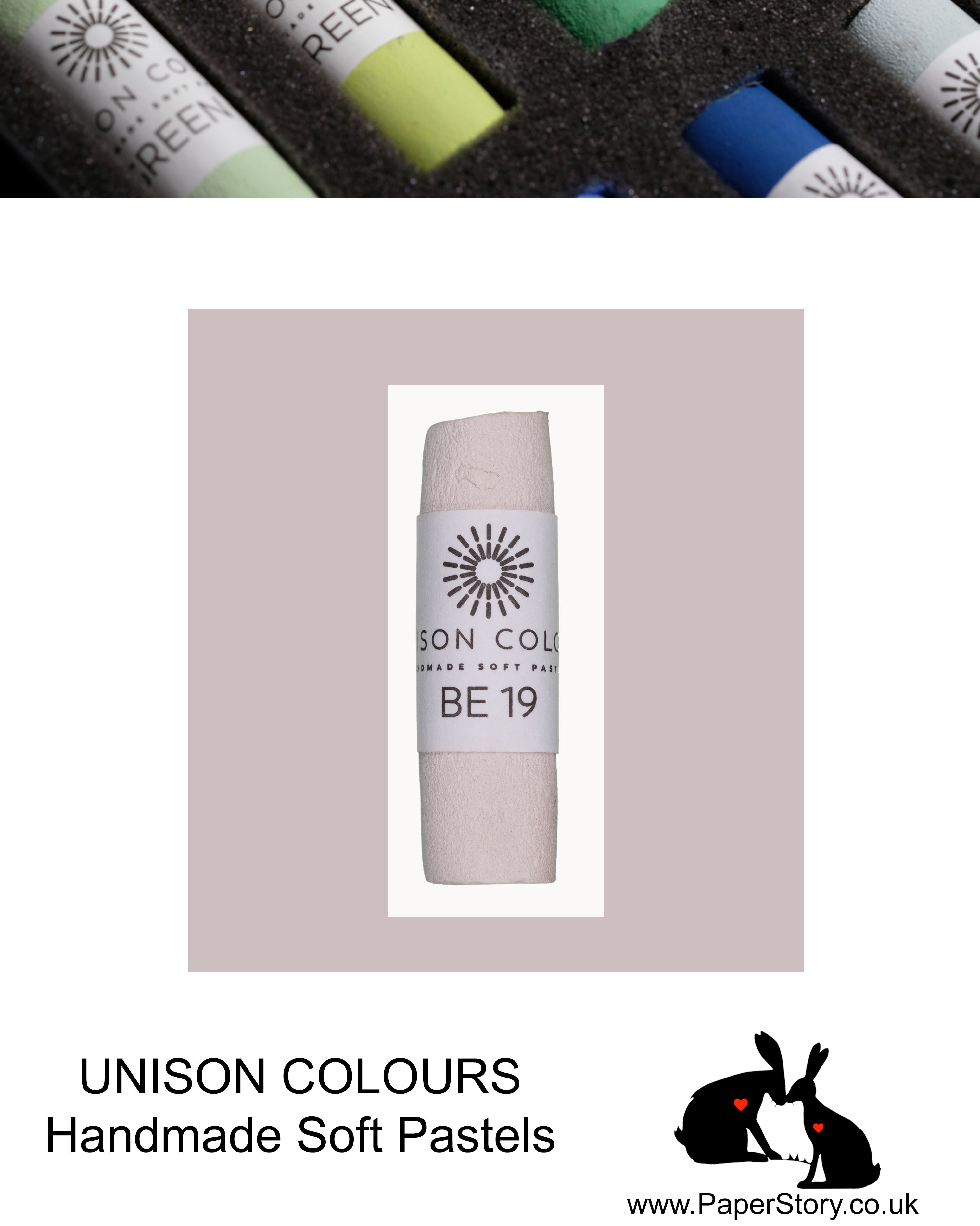 Unison Colour Handmade Soft Pastels Brown Earth 19 - Size Regular