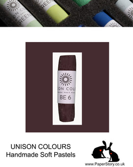 Unison Colour Handmade Soft Pastels Brown Earth 6 - Size Regular