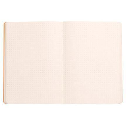 Rhodia Rhodiarama Leatherette Dot book Planner A5 Black