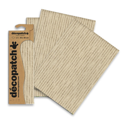 Décopatch Wood effect x 3 sheets
