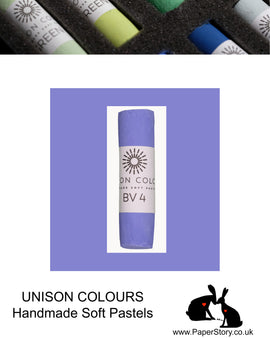 Unison Colour Handmade Soft Pastels Blue Violet 04 - Size Regular