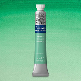 Winsor & Newton Watercolour Paint Cotman 8ml tube :  Emerald
